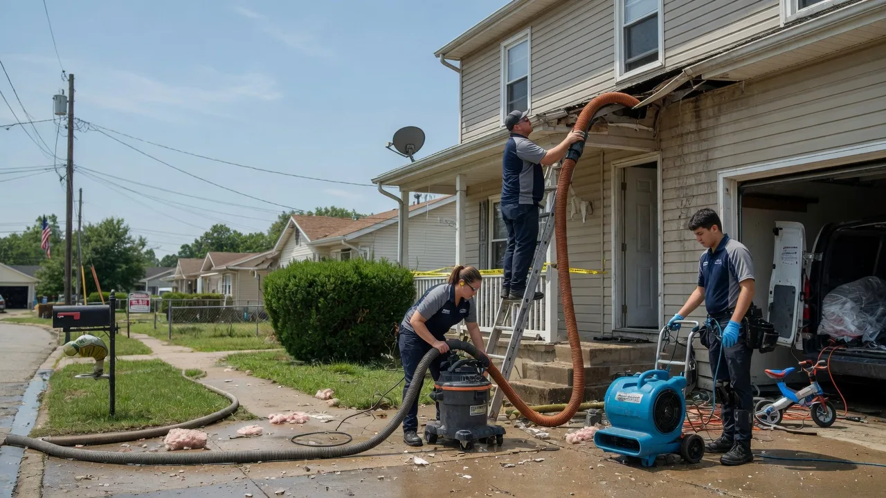 Water Damage Restoration in Wingo, KY near me